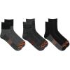 image:imageMerrell Mens and Womens Wool Everyday Hiking Socks  3 Pair Pack  Cushion Arch Support amp Moisture WickingBrown