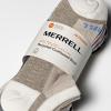 image:imageMerrell Mens and Womens Wool Everyday Hiking Socks  3 Pair Pack  Cushion Arch Support amp Moisture WickingGray Pink Assorted