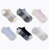 image:imageMerrell Mens and Womens Wool Everyday Hiking Socks  3 Pair Pack  Cushion Arch Support amp Moisture WickingGray Pink Assorted