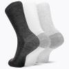 image:imageMerrell Repreve Cushioned Hiker Crew Socks 3 PairGray Assorted