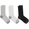 image:imageMerrell Repreve Cushioned Hiker Crew Socks 3 PairGray Assorted