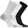 image:imageMerrell Repreve Cushioned Hiker Crew Socks 3 PairGray Assorted