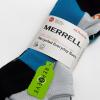 image:imageMerrell Unisex Adult Cushioned Low Cut Tab Socks 3PairBlue Assorted