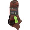 image:imageMerrell Unisex Adult Cushioned Low Cut Tab Socks 3PairBrick Assorted