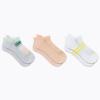 image:imageMerrell Unisex Adult Cushioned Low Cut Tab Socks 3PairPeach Assorted
