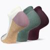 image:imageMerrell Unisex Adult Cushioned Low Cut Tab Socks 3PairPurple Assorted