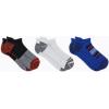 image:imageMerrell Unisex Adult Cushioned Low Cut Tab Socks 3PairRed Assorted