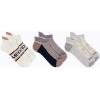 image:imageMerrell Unisex Adult Cushioned Low Cut Tab Socks 3PairWhite Assorted