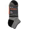 image:imageMerrell Unisex Adult Mens and Womens Cushioned Midweight Low Cut Socks  4 amp 12 Pairs  Moisture WickingBlack 4 Pairs