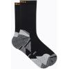 image:imageMerrell Unisex Adult Mens and Womens Trail Running Cushioned Socks  Antislip Heel amp Arch CompressionCrew  Black