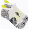 image:imageMerrell Unisex Adult Mens and Womens Trail Running Cushioned Socks  Antislip Heel amp Arch CompressionLow Cut Tab  White Gray