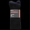 image:imageMerrell Unisexadults Mens and Womens Cushioned Cotton Crew Socks  Unisex 3 Pair Pack  Breathable Mesh ZonesCrew  BlackWhiteGray