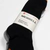 image:imageMerrell unisexadult Mens and Womens Cushioned Cotton Ankle Socks  3 amp 6 Pairs  Breathable Mesh Comfort ZonesBlackWhiteGray