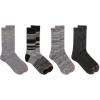 image:imageMerrell unisexadult Mens and Womens Cushioned Midweight Crew Socks  4 8 12 Pairs  Moisture WickingBlack Assorted