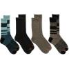image:imageMerrell unisexadult Mens and Womens Cushioned Midweight Crew Socks  4 8 12 Pairs  Moisture WickingOlive 4 Pairs