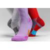image:imageMerrell unisexadult Mens and Womens Trail Running Lightweight Socks  Antislip Heel and Breathable MeshMid Crew  Red