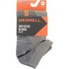image:imageMerrell unisexadult Mens and Womens Trail Running Lightweight Socks  Antislip Heel and Breathable MeshNo Show  Gray