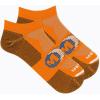 image:imageMerrell unisexadult Mens and Womens Trail Running Lightweight Socks  Antislip Heel and Breathable MeshNo Show  Orange
