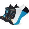 image:imageMerrell Unisex Adult Cushioned Low Cut Tab Socks 3PairBlue Assorted