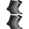 Black Assorted(8 Pairs)