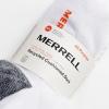image:imageMerrell Unisex MOAB Speed Lightweight Hiker Sock 6 Pair Pack White SM