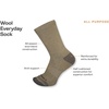 image:imageMerrell Unisex Adult Mens and Womens Wool Everyday Hiking Crew Socks  3 amp 6 Pairs  Cushioned Moisture WickingCharcoal 6 Pairs