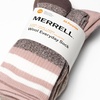 image:imageMerrell Unisex Adult Mens and Womens Wool Everyday Hiking Crew Socks  3 amp 6 Pairs  Cushioned Moisture WickingLight Assorted 3 Pairs