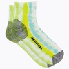 image:imageMerrell Mens and Womens MOAB Hiking Midweight Cushion Socks  Unisex Coolmax Moisture Management and Arch SupportAnkle  Tie Dye Blue