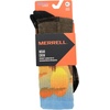 image:imageMerrell Mens and Womens MOAB Hiking Midweight Cushion Socks  Unisex Coolmax Moisture Management and Arch SupportCrew  Anniversary Brown