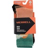 image:imageMerrell Mens and Womens MOAB Hiking Midweight Cushion Socks  Unisex Coolmax Moisture Management and Arch SupportCrew  Anniversary Coral