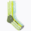 image:imageMerrell Mens and Womens MOAB Hiking Midweight Cushion Socks  Unisex Coolmax Moisture Management and Arch SupportCrew  Tie Dye Blue