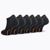image:imageMerrell Mens and Womens Wool Everyday Hiking Socks  3 Pair Pack  Cushion Arch Support amp Moisture WickingBlack 6 Pairs