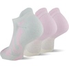 image:imageMerrell Mens and Womens Wool Everyday Hiking Socks  3 Pair Pack  Cushion Arch Support amp Moisture WickingPink Assorted