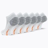 image:imageMerrell Mens and Womens Wool Everyday Hiking Socks  3 Pair Pack  Cushion Arch Support amp Moisture WickingWhite 6 Pairs