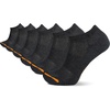 image:imageMerrell Mens and Womens Wool Everyday Hiking Socks  3 Pair Pack  Cushion Arch Support amp Moisture WickingBlack 6 Pairs
