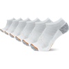 image:imageMerrell Mens and Womens Wool Everyday Hiking Socks  3 Pair Pack  Cushion Arch Support amp Moisture WickingWhite 6 Pairs