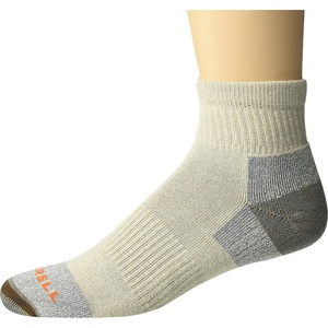 image:imageMerrell Mens and Womens MOAB Hiking Midweight Cushion Socks  Unisex Coolmax Moisture Management and Arch SupportOatmeal