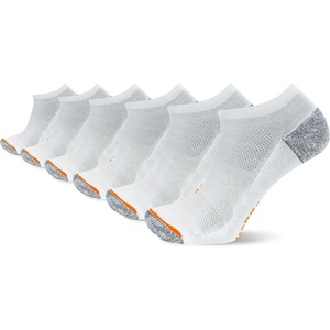 image:imageMerrell Mens and Womens Wool Everyday Hiking Socks  3 Pair Pack  Cushion Arch Support amp Moisture WickingWhite 6 Pairs